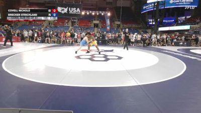 138 lbs Cons. Sub-rd Of 64 - Covell Nichols, KS vs Brecken Strickland, PA