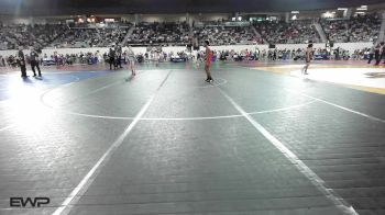 76 lbs Round Of 64 - Aiden Vaughn, Del City Middle School vs Axel Stravlo, Shawnee Wrestling