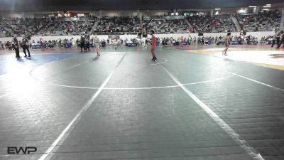 76 lbs Round Of 64 - Aiden Vaughn, Del City Middle School vs Axel Stravlo, Shawnee Wrestling
