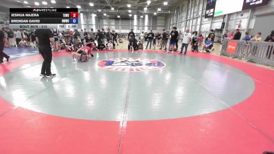 215 lbs Quarters - Jeshua Najera, Takedown Express Wrestling Club vs Brendan David, NWWC