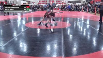 80 lbs Champ. Round 2 - Oliver Rauenhorst, Summit Wrestling Academy vs Miles Maes, Mollitium