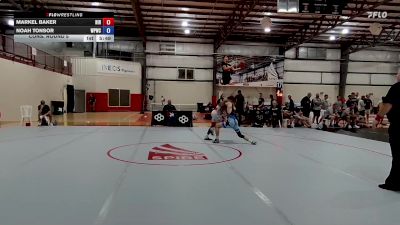 60 kg Cons. Round 5 - Markel Baker, Northern Illinois RTC vs Noah Tonsor, West Point Wrestling Club