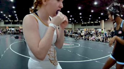 110 lbs Round 1 (8 Team) - Thomasina Gilmore, Patriots WC Red vs Mckenzie Nguyen, TWA #1