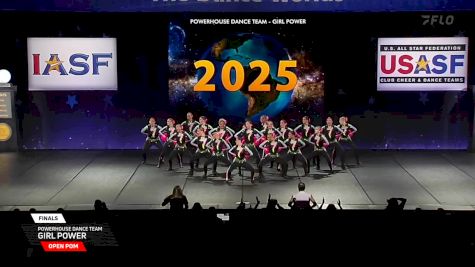 Powerhouse Dance Team - Girl Power [2025 Open Pom Finals] 2025 The Dance Worlds