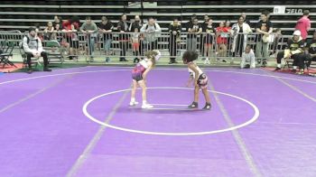 41 lbs Semifinal - Athena Belton, Scorpions vs Kennedi Capriotti, Unattached