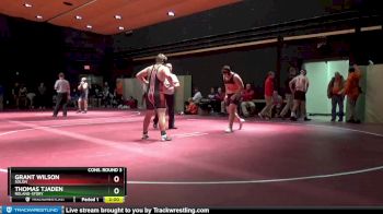 220 lbs Cons. Round 3 - Thomas Tjaden, Roland-Story vs Grant Wilson, Solon