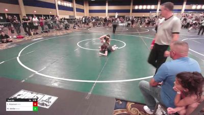 109 lbs Rr Rnd 2 - Elizabeth Rosman, Takedown Industries vs Mikayla Weller, Shafter Youth Wrestling