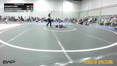 80 lbs Rr Rnd 2 - Richard Flores, Northern Colorado 12U vs Alexander Douglas, Untouchables 12u Black