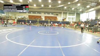 141 lbs Champ. Round 1 - David Ensminger, Cortland vs Cornelius Griffin, Alfred State