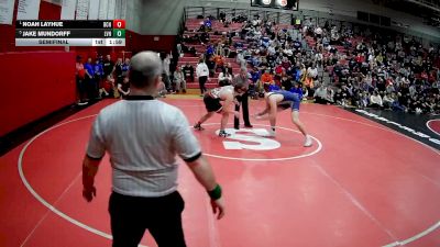 215 lbs Semifinal - Noah Layhue, Bethlehem Center Hs vs Jake Mundorff, Ligonier Valley Hs