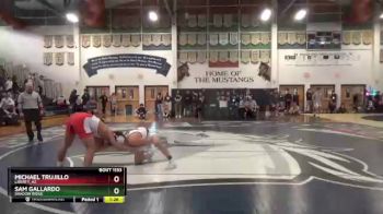 132 lbs 1st Place Match - Michael Trujillo, Liberty_AZ vs Sam Gallardo, Shadow Ridge