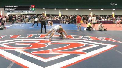 138 lbs Round Of 128 - Grayson Davis, DE vs Bodie Abbey, MI