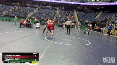 3A 285 lbs Semifinal - Landon Michael, Franklinton vs Trevquan Gary, Person