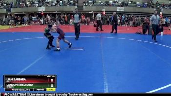 70 lbs Cons. Round 2 - Liam Barbara, BGC vs Landon Ritschard, RT Elite