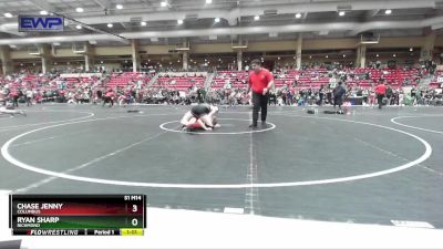 140 lbs Semifinal - Chase Jenny, Columbus vs Ryan Sharp, Richmond