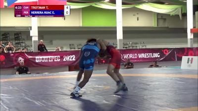 61 kg Nic Bouzakis, USA vs Gavin Eldridge, CAN