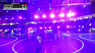 54 lbs Round Of 16 - Jaxon Schrag, Midwest Destroyers vs Holden Heck, Laurel Matburners