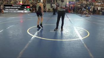 100 lbs Cons. Round 5 - Joshua Baldwin SW1, MoellerJr Crusaders vs Finn Phegley NW1, Clear Fork Elite Wrestling