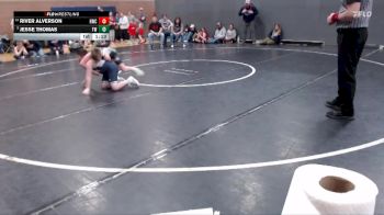 105 lbs Cons. Round 1 - Jesse Thomas, TW Wrestling vs River Alverson, Hawk Wrestling Club
