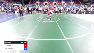 157 lbs Rnd Of 128 - Jacob Barlow, TN vs Gabriel Delgado, NV