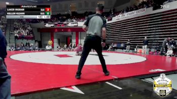 144 lbs Finals (8 Team) - Laker Ingram, BLACKWELL vs Keller Kizarr, MARLOW