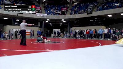 170 lbs Champ. Round 3 - Sydney Johnson, Unattached vs Sarah Parker, Unattached