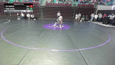 113 lbs Round Of 16 - Eli Garcia, Bluffton vs Abel Miles, Laurens