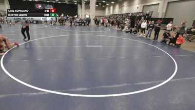 175 lbs Cons. Rd Of 16 - Hunter James, Coon Rapids Mat Bandits Wrestling Club vs Abel Copeland, Black Fox Wrestling Academy