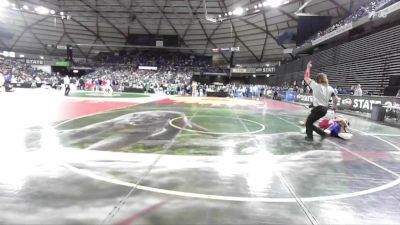 Boys 1A 120 lbs Cons. Semi - Junior Balagot, Hoquiam vs Elijah Miller, Life Christian Academy
