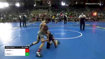 80 lbs Consolation - Isaac Smith, Indian Creek WC vs Gunner Butt, Contenders Wrestling