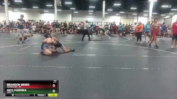 138 lbs Round 2 (4 Team) - Nico Marnika, VHW vs Brandon Beres, Validus WC