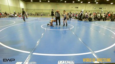 120 lbs Semifinal - Grayson McKane, Texas Top Team 9u vs Kolten Long, Powerhouse Gold 9U