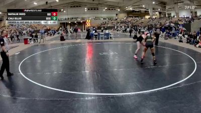 100 lbs Semis & 1st Wb (8 Team) - Cali Ellis, Bradley Central High School vs Natalie Rizo, Riverdale High School