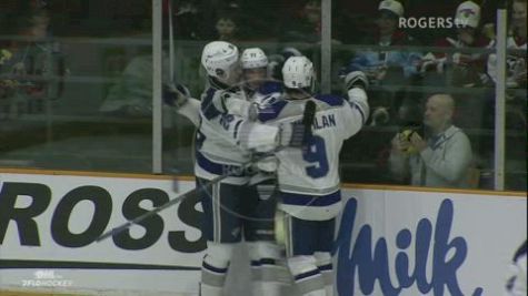 Adam Nemec Stays Hot For Sudbury With Slick Moves Off Faceoff