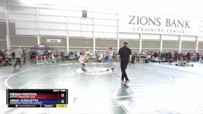 120 lbs Cons. Semi - Mesiah Montoya, Defiant Wrestling Club vs Uriah Auguletto, Sanderson Wrestling Academy