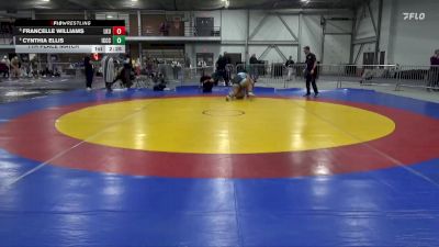 207 lbs 7th Place Match - Cynthia Ellis, Iowa Central Community College vs Francelle Williams, Lakeland University