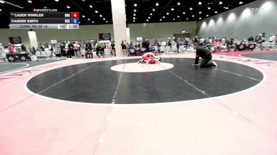 157 lbs Cons. Rd Of 16 - Caden Winkler, Hurricane Wrestling Academy vs Xander Smith, Western Okie Elite
