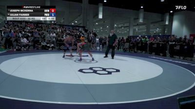 65 kg Champ. Rd Of 16 - Joseph McKenna, Cowboy RTC/ Titan Mercury Wrestling Club vs Julian Farber, Panther Wrestling Club RTC