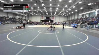 152 lbs Round 3 (3 Team) - David Facciuto, Farmingdale Sr High vs Joey Losee, Shenendehowa