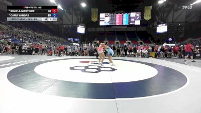 190 lbs Cons. Quarters - Shayla Martinez, CO vs Carli Vargas, MO