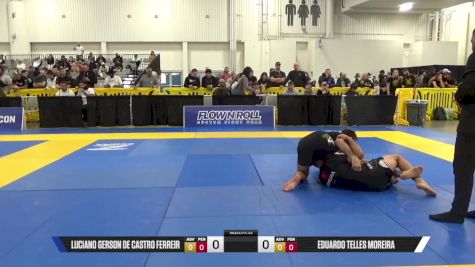 Eduardo Telles Moreira vs Luciano Gerson De Castro Ferreir 2025 World IBJJF Jiu-Jitsu No-Gi Championship