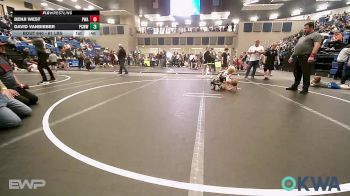 61 lbs Consi Of 8 #2 - Benji West, Perry Wrestling Academy vs David Vanbibber, Ponca City Wildcat Wrestling