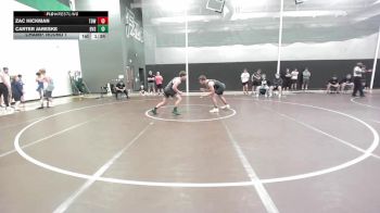 165 lbs Champ. Round 1 - Zac Hickman, The Best Wrestler vs Carter Jareske, Blue Valley Southwest