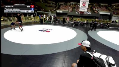 63 lbs 3rd Place Match - Kyle Kim, Red Star Wrestling Academy vs Nathan Moreno
