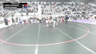 76 kg Champ. Rd Of 16 - Isabella Gretzinger, Vision Wrestling vs Kathryn Hingano, Raider Wrestling Club
