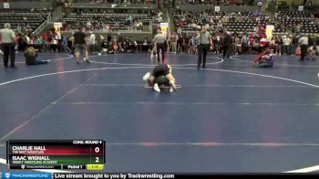 105 lbs Cons. Round 4 - Isaac Wignall, Sebolt Wrestling Academy vs Charlie Hall, The Best Wrestler