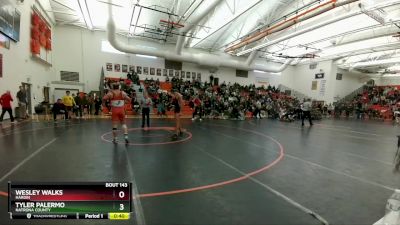 175 lbs 5th Place Match - Tyler Palermo, Natrona County vs Wesley Walks, Hardin