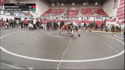 170 lbs Consi Of 4 - Zeke Sciberras, Primal Wrestling Academy vs Cameron Wallace, Kingfisher YellowJackets