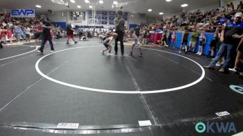 52 lbs Semifinal - Azayla Mitchell, El Reno Wrestling Club vs Owden Fowler, Chandler Takedown Club