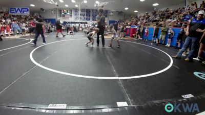 52 lbs Semifinal - Azayla Mitchell, El Reno Wrestling Club vs Owden Fowler, Chandler Takedown Club